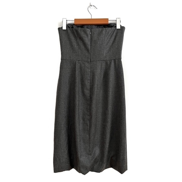 CLUB Monaco Wool Strapless Dress - Picture 3 of 15